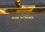 Fabulous Vintage Chanel Chevron Quilted Jersey Bag - Gem de la Gem