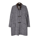 Luxurious Lora Piana Cashmere Duffle Coat with Sable Collar - Gem de la Gem