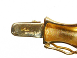 Unusual Pair of 1970s Gold Bamboo Bypass Bracelets - Gem de la Gem