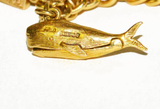 Fabulous Yellow Gold Moveable Charm Bracelet - Gem de la Gem