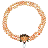 Amazing Coral Dragon Head Necklace - Gem de la Gem